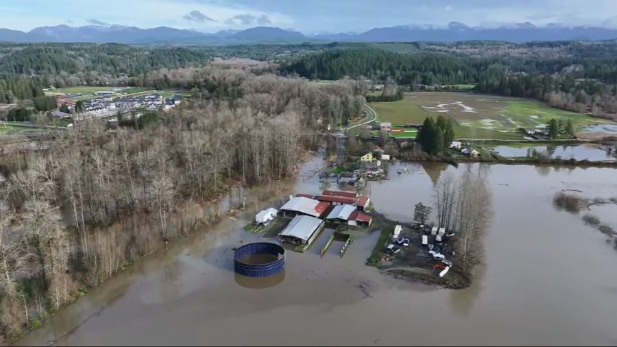 Flooding in Carnation is significant as Pierce County Sheriff Keith Swank warns people to take this...